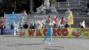 Protest radnika u cirkusu